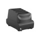 Zebra 4-Slot Battery Charging Cradle cargador de batería Batería para teléfono inteligente Corriente alterna